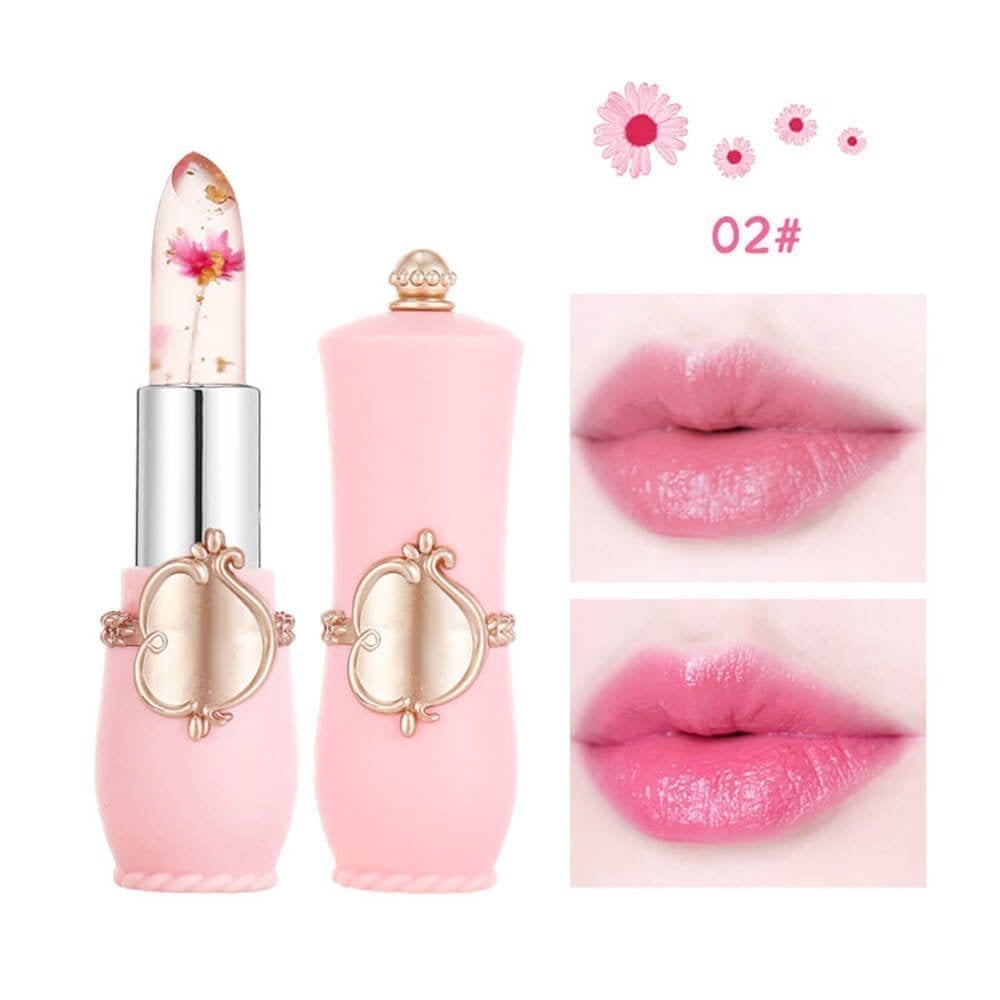 Crystal Jelly Flower Color Changing Lipstick- KJØP MER SPAR MER