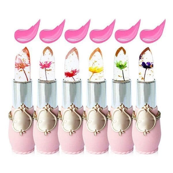 Crystal Jelly Flower Color Changing Lipstick- KJØP MER SPAR MER