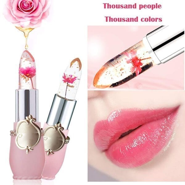 Crystal Jelly Flower Color Changing Lipstick- KJØP MER SPAR MER