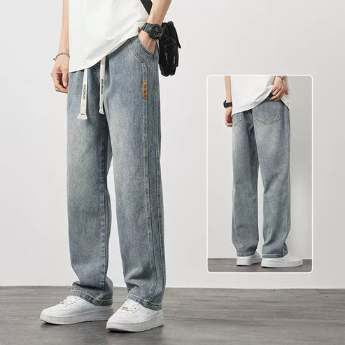 🎉Ny produktlansering💐- Løse, rette jeans for menn (40% OFF)