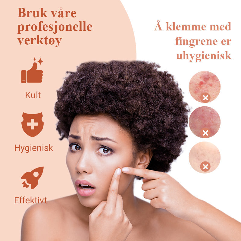 💓💥Hudorm fjerner kvise avtrekkerverktøysett