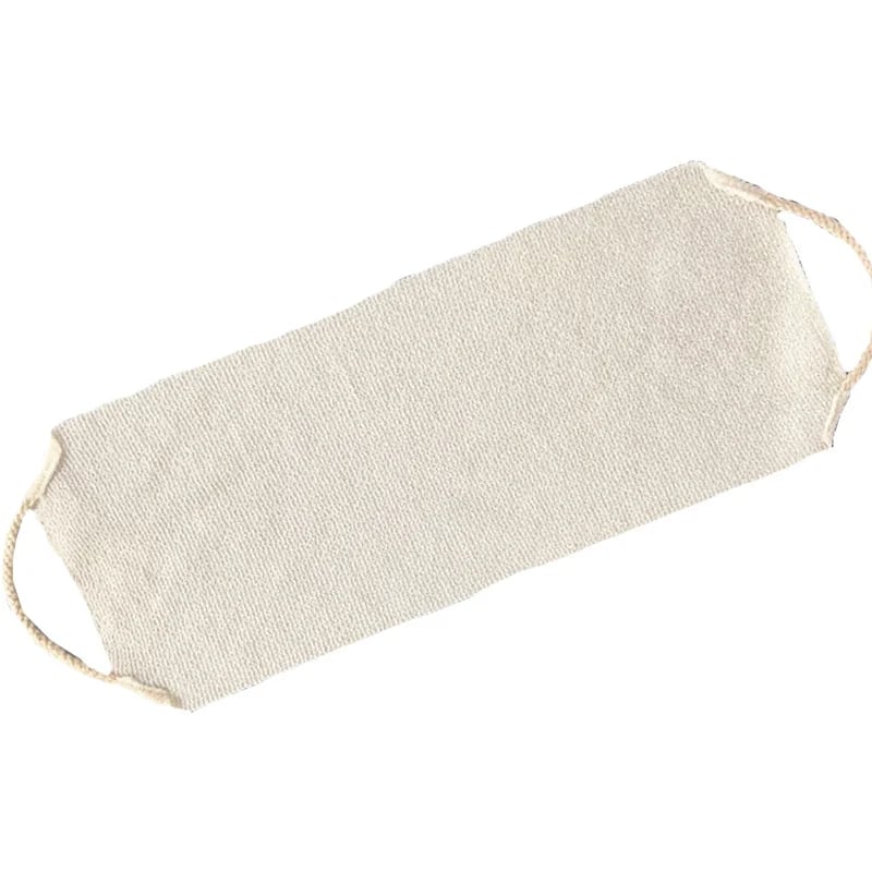 Sett med eksfolierende badehåndklær
