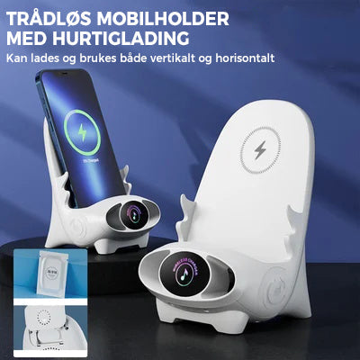 đ„PĂ„ salg 50%đ„Mini Chair trĂ„dlĂžs hurtiglader multifunksjonell telefonholder