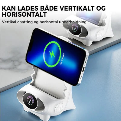 đ„PĂ„ salg 50%đ„Mini Chair trĂ„dlĂžs hurtiglader multifunksjonell telefonholder