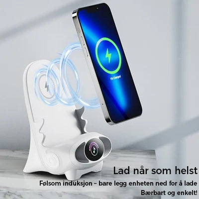 đ„PĂ„ salg 50%đ„Mini Chair trĂ„dlĂžs hurtiglader multifunksjonell telefonholder
