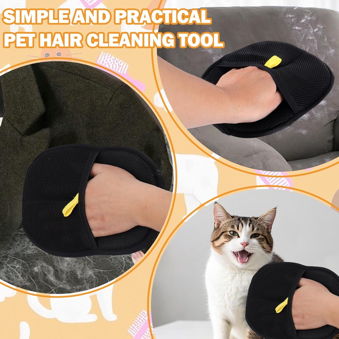 🎁KJØP 1 FÅ 1 GRATIS🔥Hansker for hårfjerning av dyr🐱🐕
