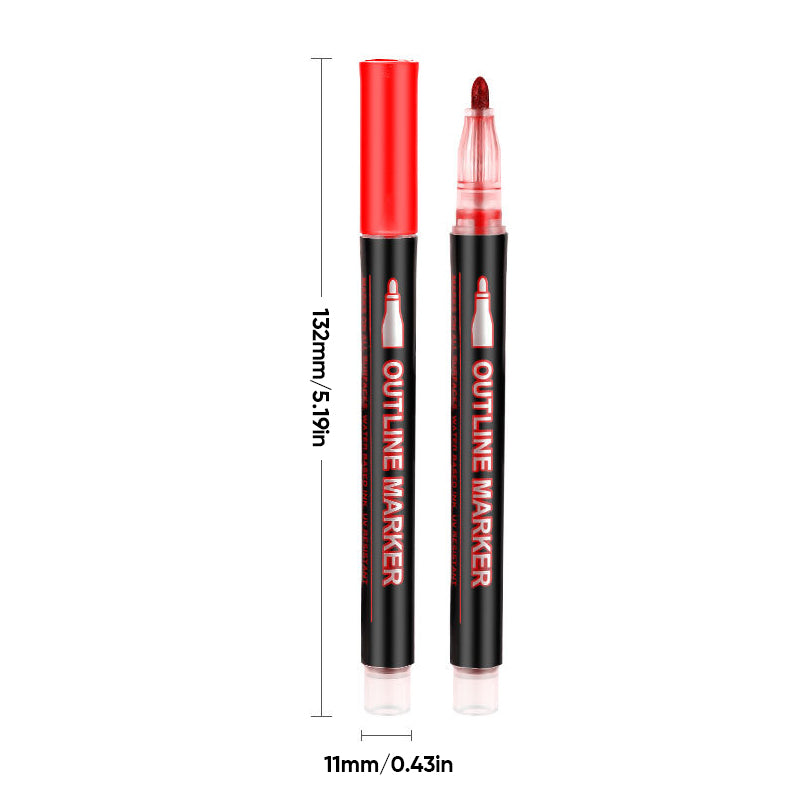 🎅Julegaveidé 50%RABATT -🎁Fargelegging Lightstick Graffiti Highlighter Penner