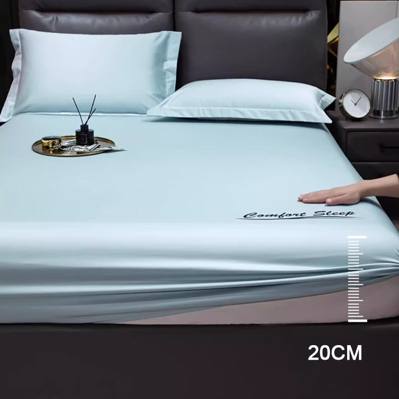 🔥Hot salg📦Summer Ice Cooling Silky Bed Fitted Lake Putetrekk🛏️