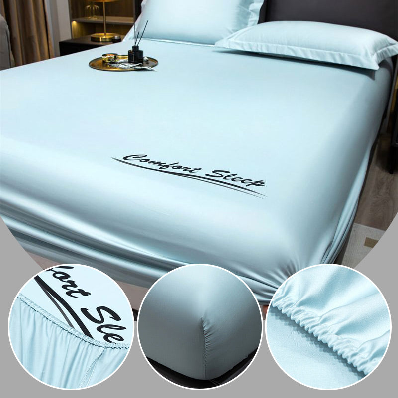 🔥Hot salg📦Summer Ice Cooling Silky Bed Fitted Lake Putetrekk🛏️