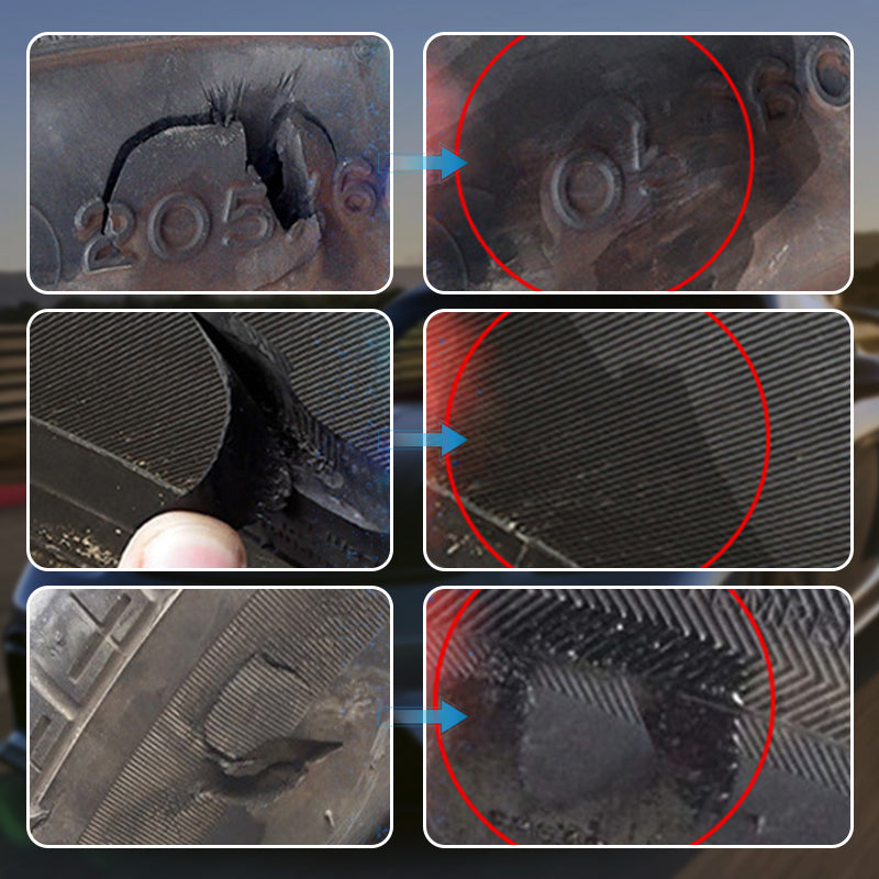 Kraftig og effektivt dekkreparasjonslim