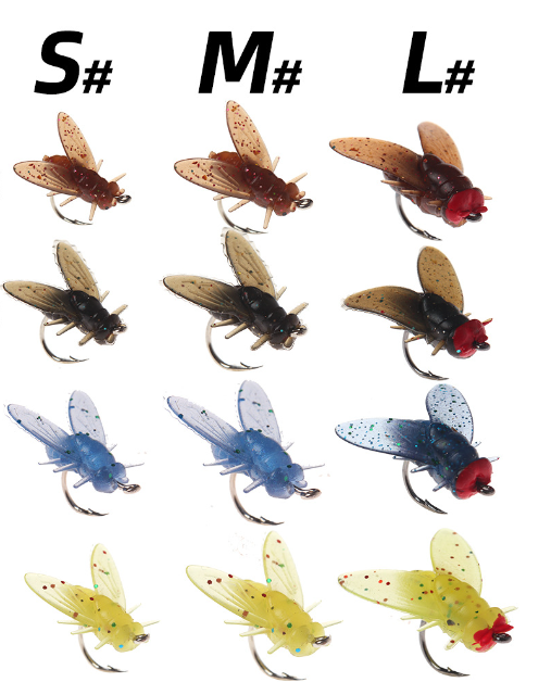 Bioniska Fluga Fiskedrag