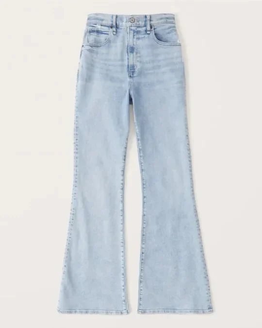 💥Varmt salg 49% rabatt🔥Jeans med ultrahøyt snitt og stretch