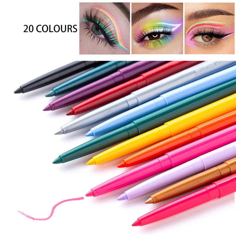 🥰 VARMT SALG 49% RABATT 🥰 Flerfarget vanntett eyelinerblyant med lang holdbarhet