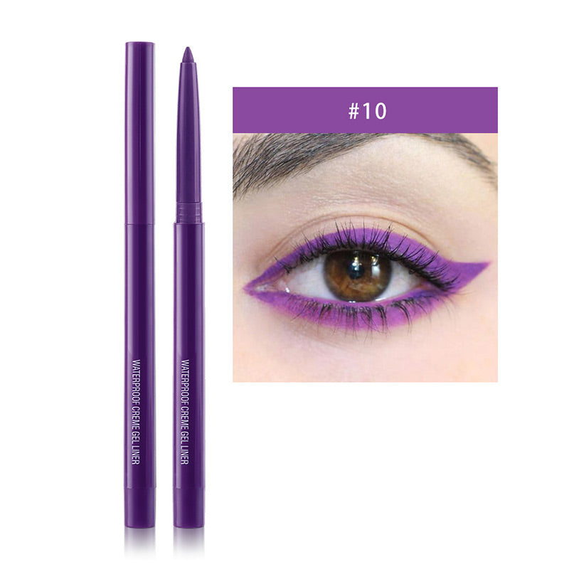🥰 VARMT SALG 49% RABATT 🥰 Flerfarget vanntett eyelinerblyant med lang holdbarhet
