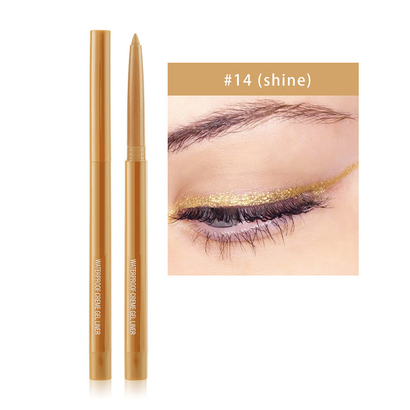 🥰 VARMT SALG 49% RABATT 🥰 Flerfarget vanntett eyelinerblyant med lang holdbarhet
