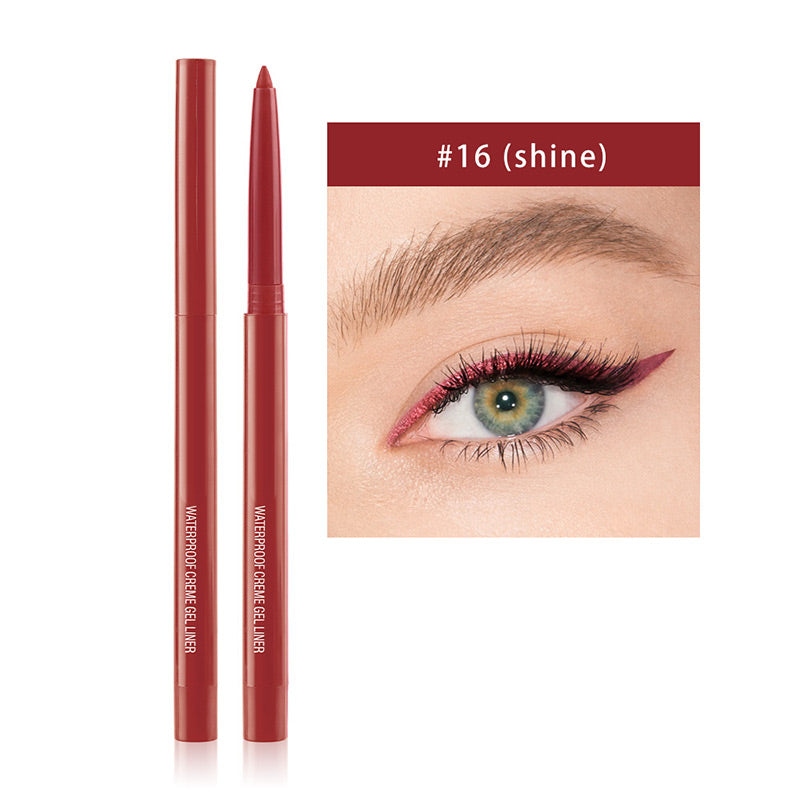 🥰 VARMT SALG 49% RABATT 🥰 Flerfarget vanntett eyelinerblyant med lang holdbarhet
