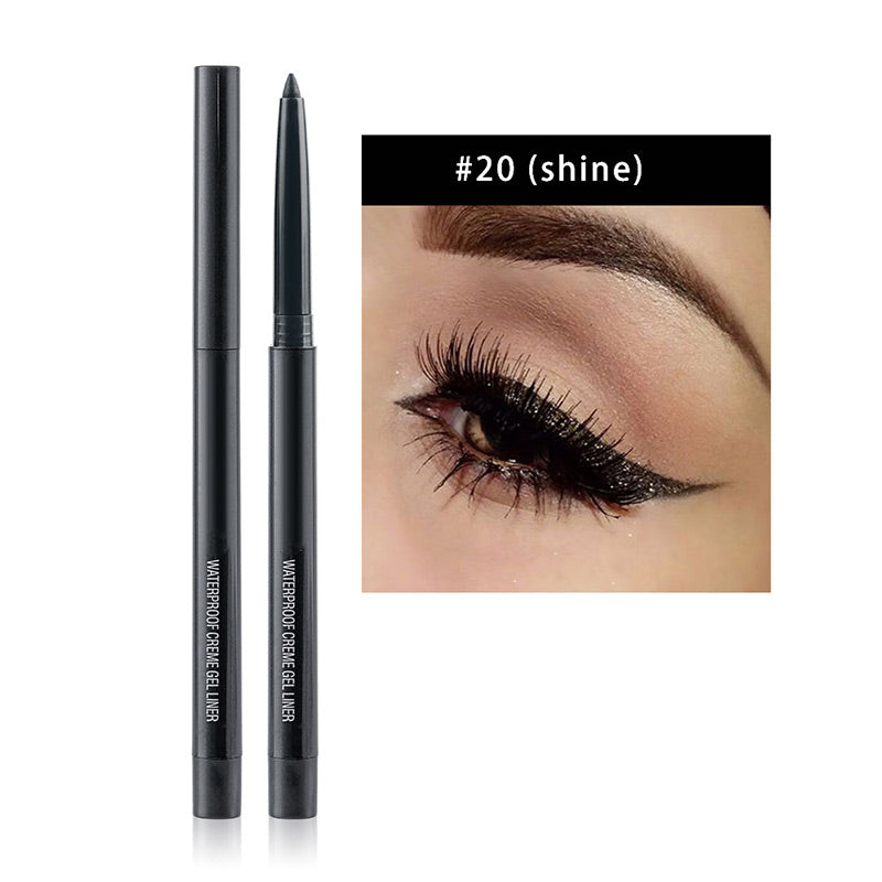 🥰 VARMT SALG 49% RABATT 🥰 Flerfarget vanntett eyelinerblyant med lang holdbarhet