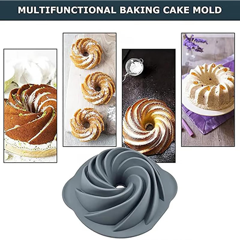 Silikon Kakeformer Sett for Enkel Baking