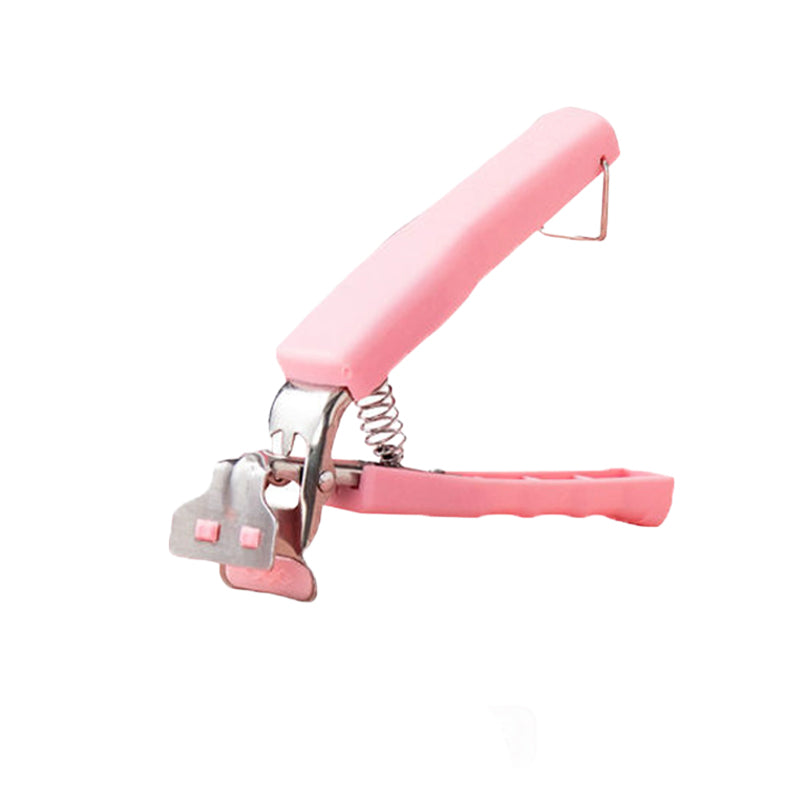 Rustfritt stål anti-skåldingsklips for varme skåler og tallerkener, for å fjerne varme tallerkener eller skåler med mat fra Instant Pot mikrobølgeovn (2, grønn, rosa)