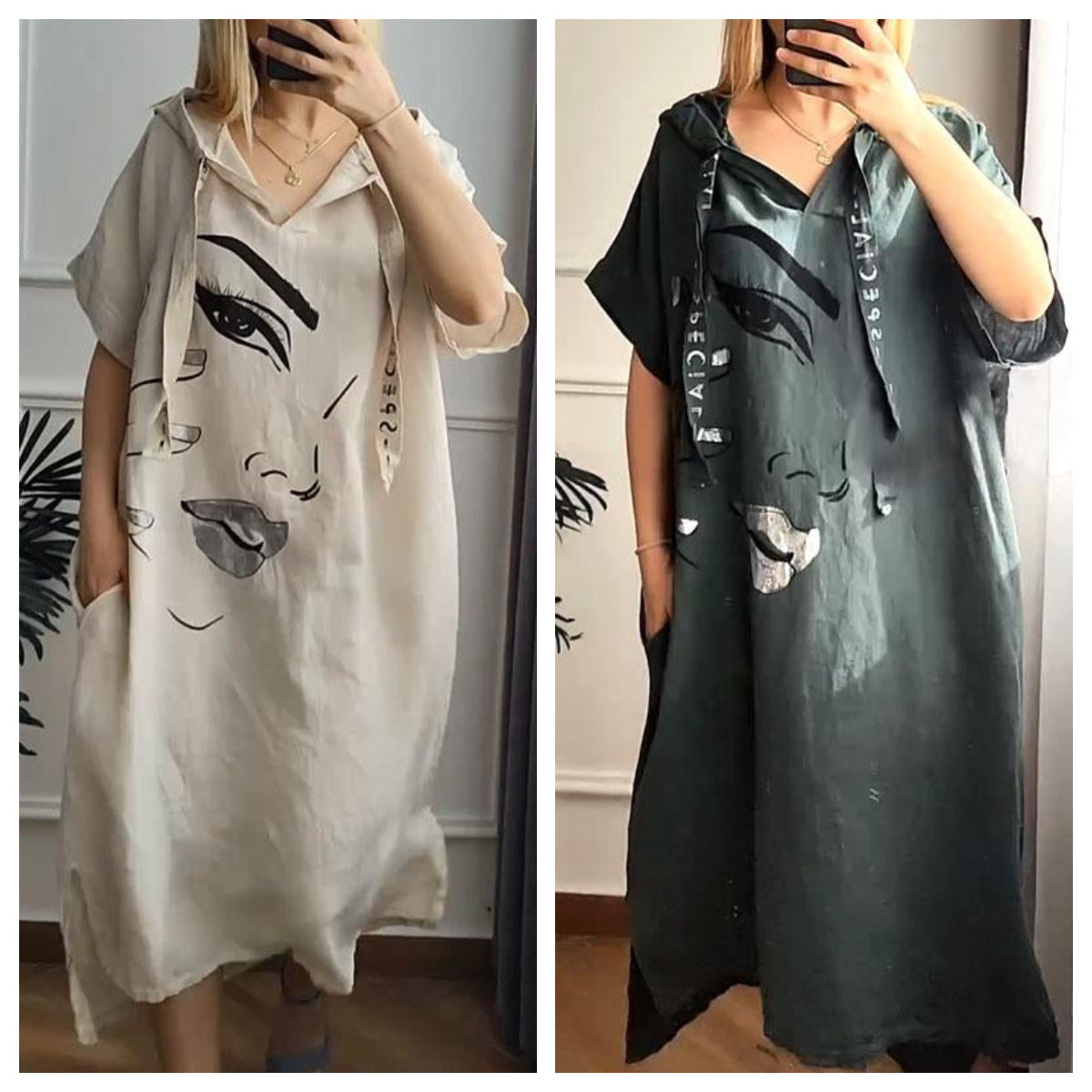 💃50% Ermäßigung💥Ein Kleid mit Print für Frühling und Sommer