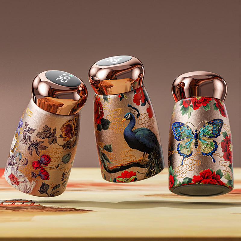 đ§Vintage Portabel Smart Isolerad Mugg