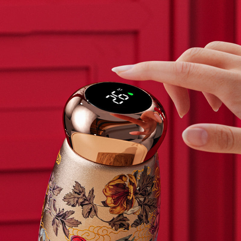 đ§Vintage Portabel Smart Isolerad Mugg