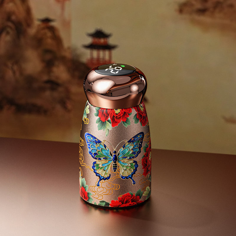 đ§Vintage Portabel Smart Isolerad Mugg
