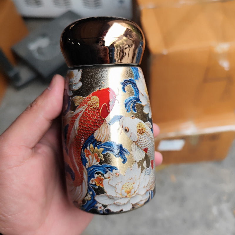 đ§Vintage Portabel Smart Isolerad Mugg