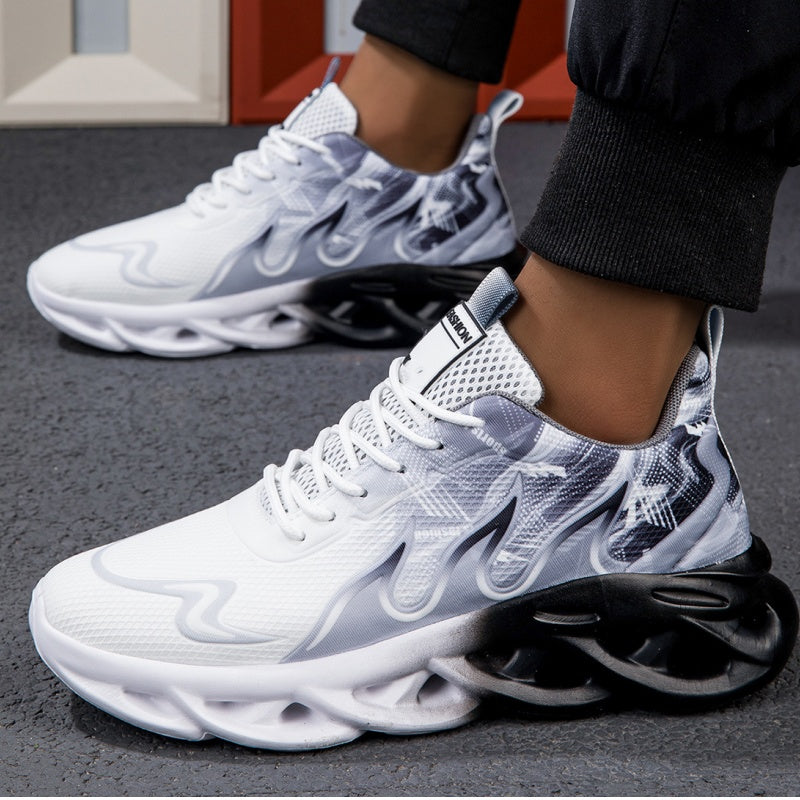Trendy og uformell joggesko i mesh