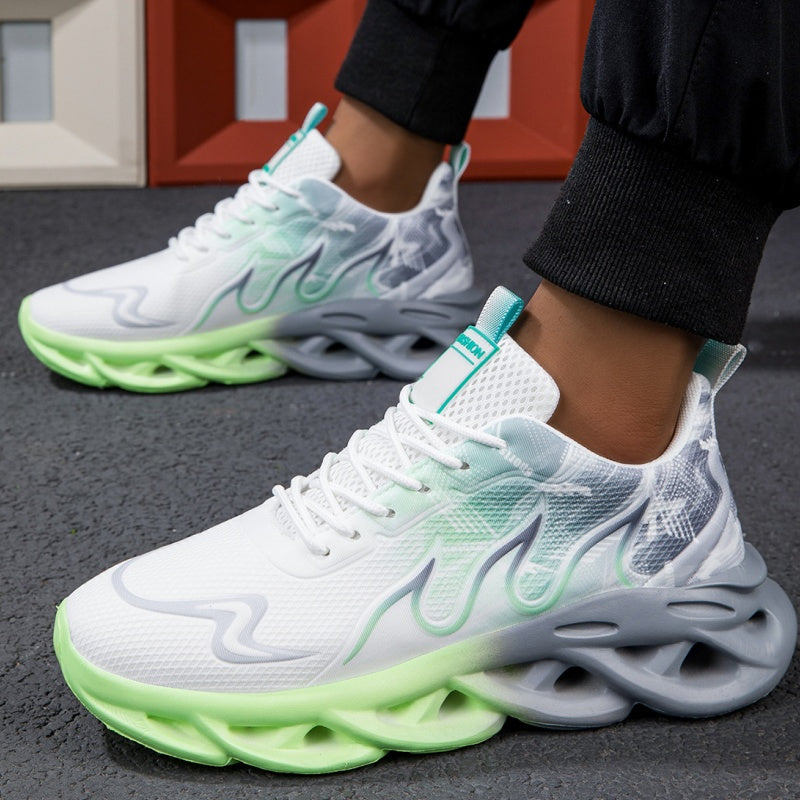 Trendy og uformell joggesko i mesh