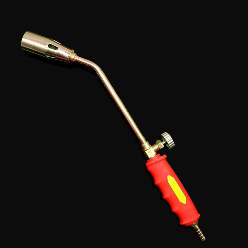 Gassbrenner-sett med justerbar flamme for flytende gass