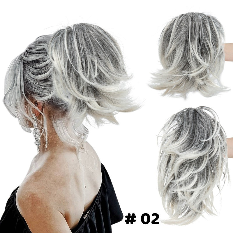 Hestehale forlengelse med klo klips for kvinner