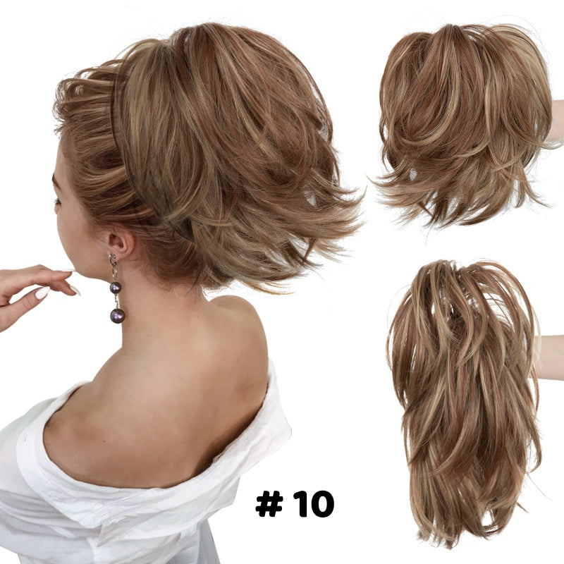 Hestehale forlengelse med klo klips for kvinner