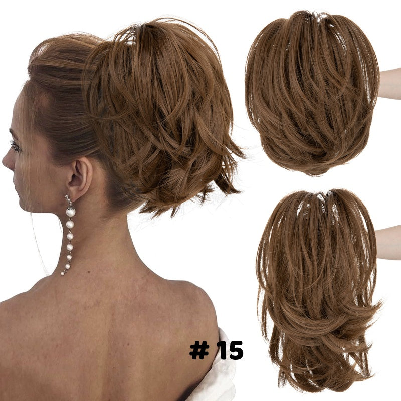 Hestehale forlengelse med klo klips for kvinner