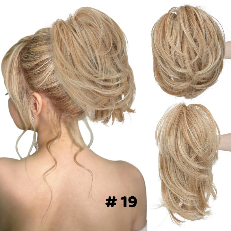 Hestehale forlengelse med klo klips for kvinner