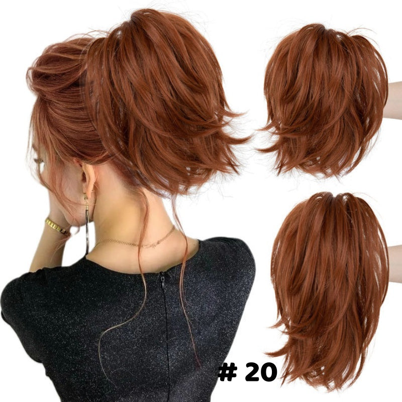 Hestehale forlengelse med klo klips for kvinner