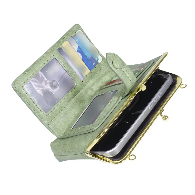 Crossbody-telefonveske med kortorganiserer