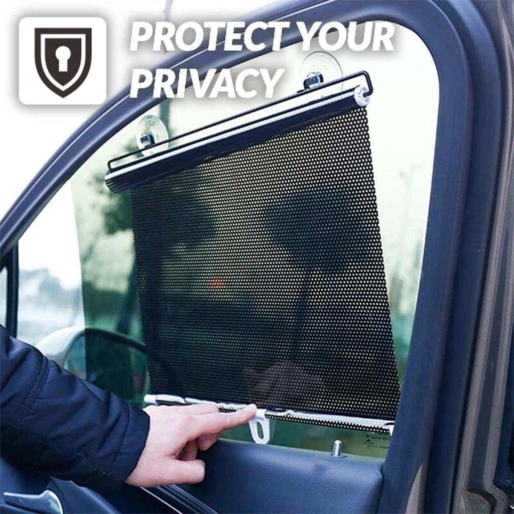 Inntrekkbar vindusrullegardin for lastebil/bil/SUV/soverom/kjøkken/stue/kontor