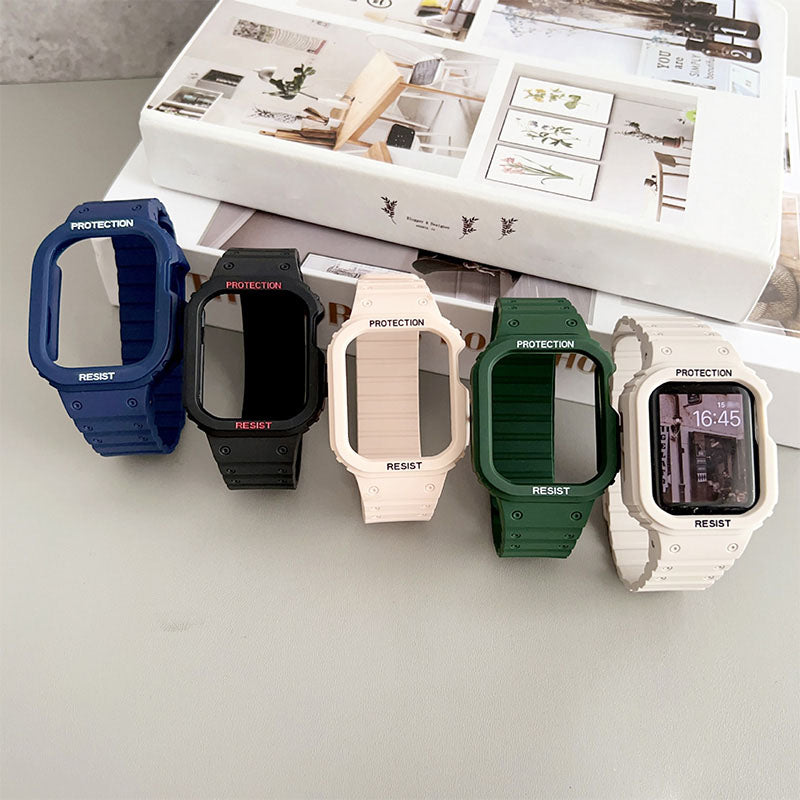 Silikonarmbånd med magnetisk lukking til Apple Watch