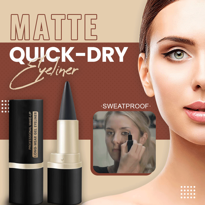 Matt hurtigtørkende eyeliner(50% avslag)