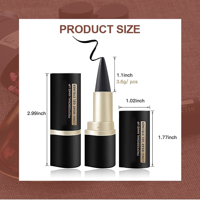Matt hurtigtørkende eyeliner(50% avslag)