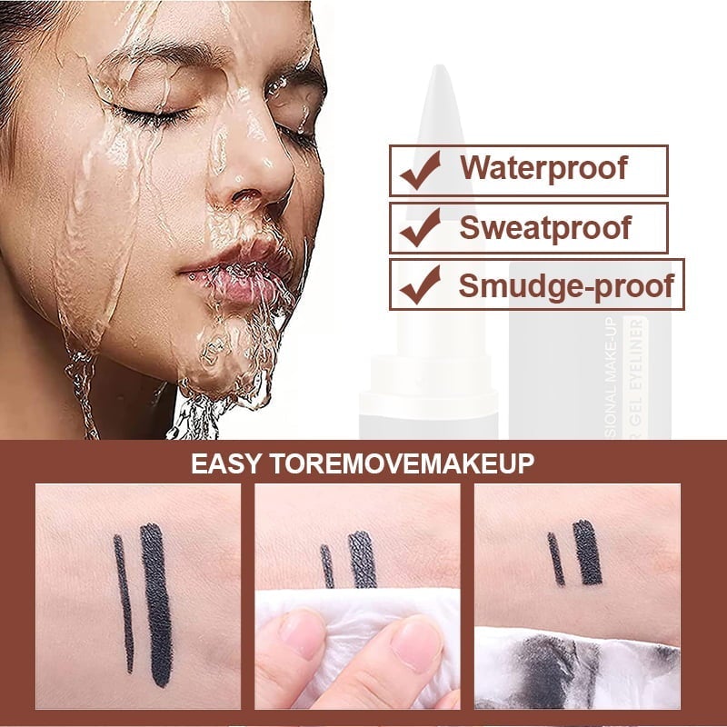Matt hurtigtørkende eyeliner(50% avslag)