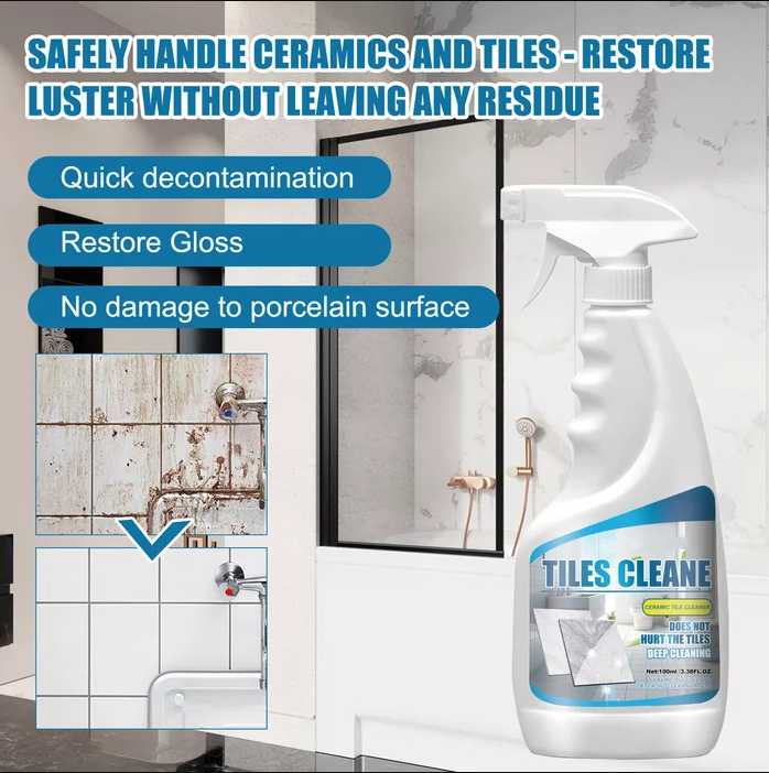 Tile Grout Cleaner Sprayer (Gjør rengjøring av fugemasse mye enklere)