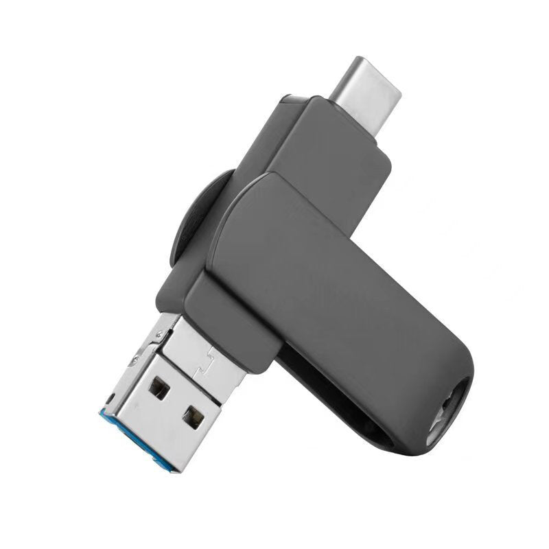 4-i-1-flashminne med flere grensesnitt (telefon/PC)