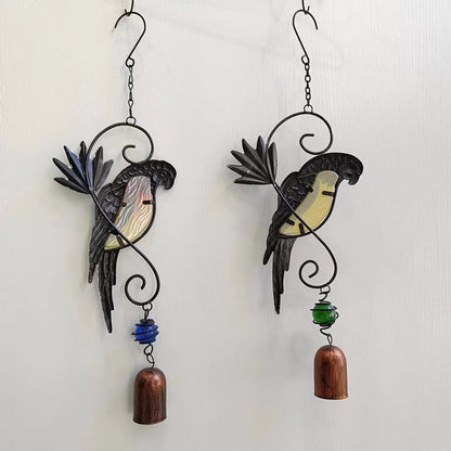 Sommersalg Nye produkter 49% avslag🔥Parrot Wind Chime Hengende Dekor