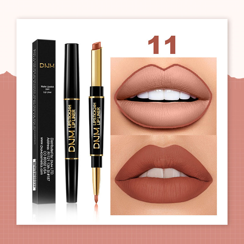 💄2-i-1 Vanntett leppestift Lipliner