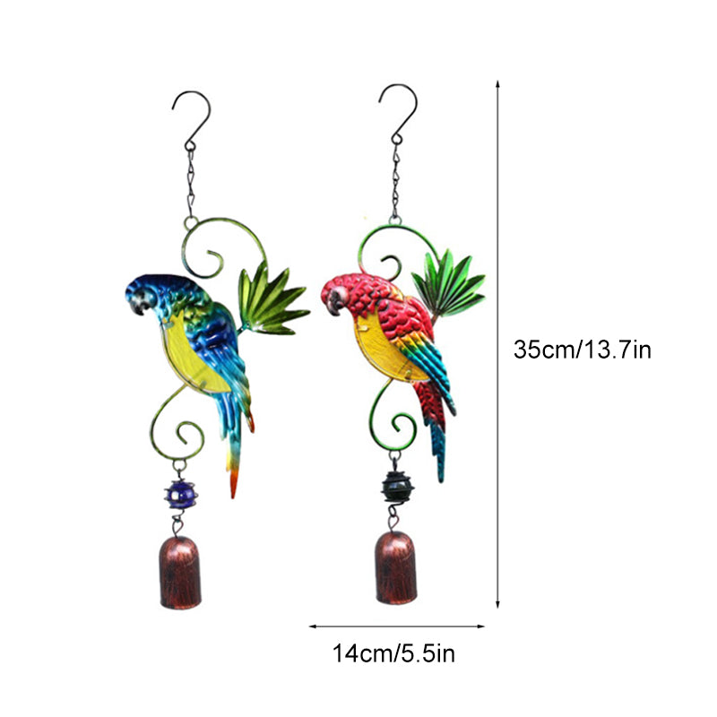 Sommersalg Nye produkter 49% avslag🔥Parrot Wind Chime Hengende Dekor