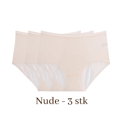 Siste dag med 50 % rabatt - Vaskbare Lekkasjesikre Truser i Store Størrelse for Kvinner L-5XL