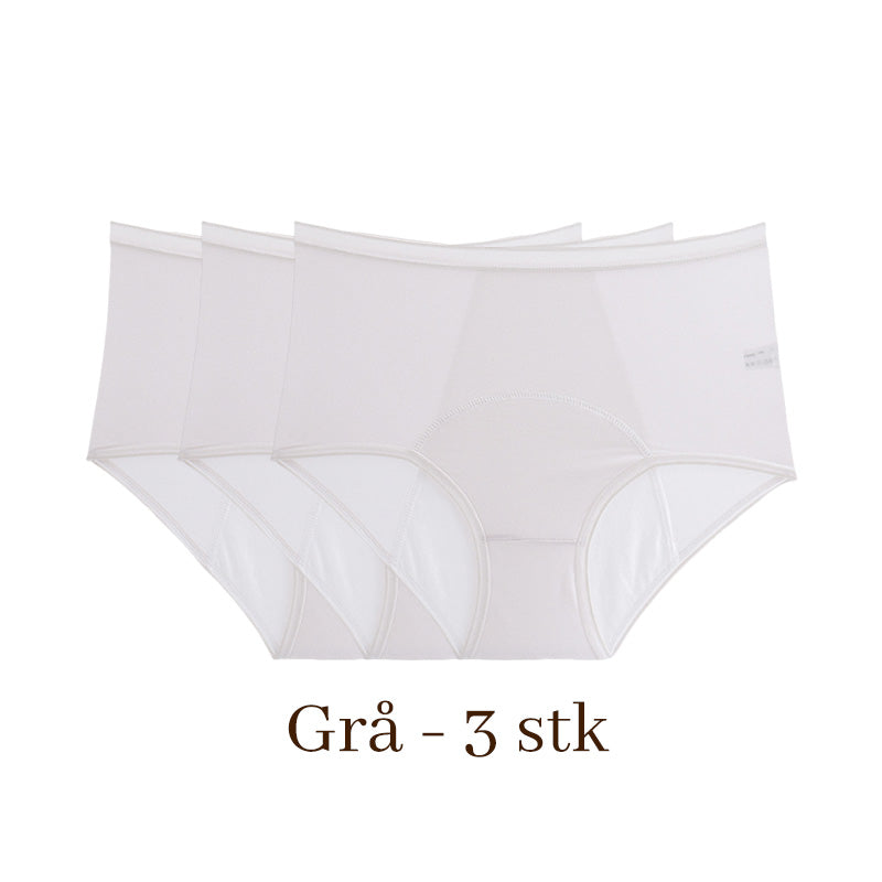 Siste dag med 50 % rabatt - Vaskbare Lekkasjesikre Truser i Store Størrelse for Kvinner L-5XL