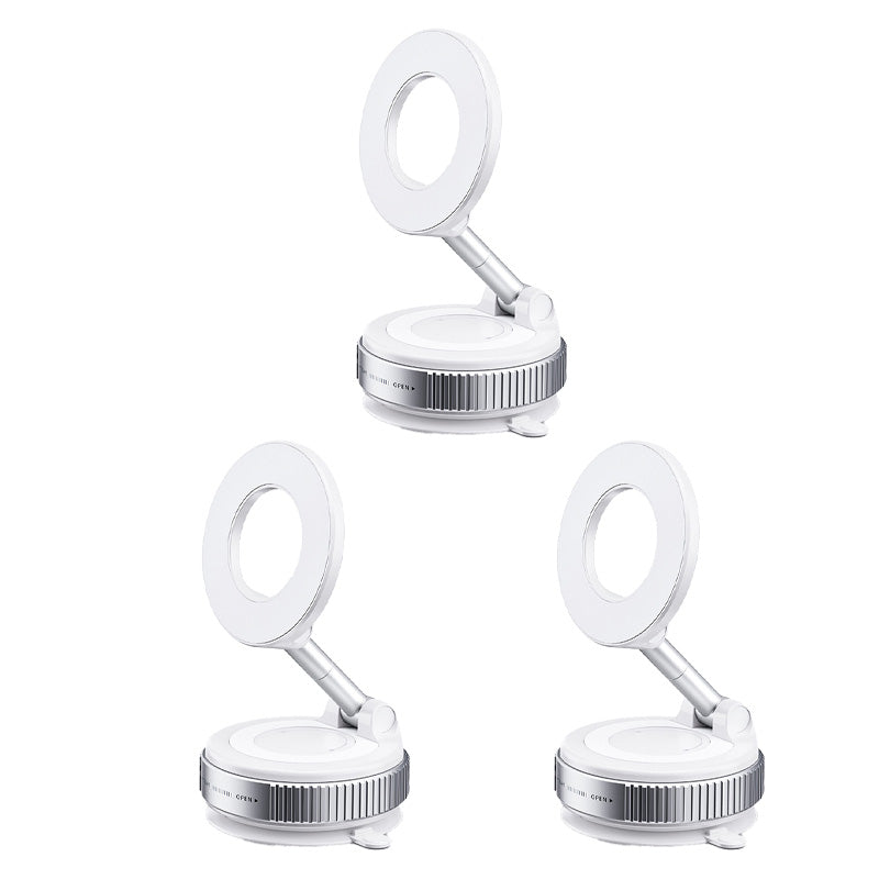 🔄360° justerbar magnetisk telefonholder med vakuum📱🚗